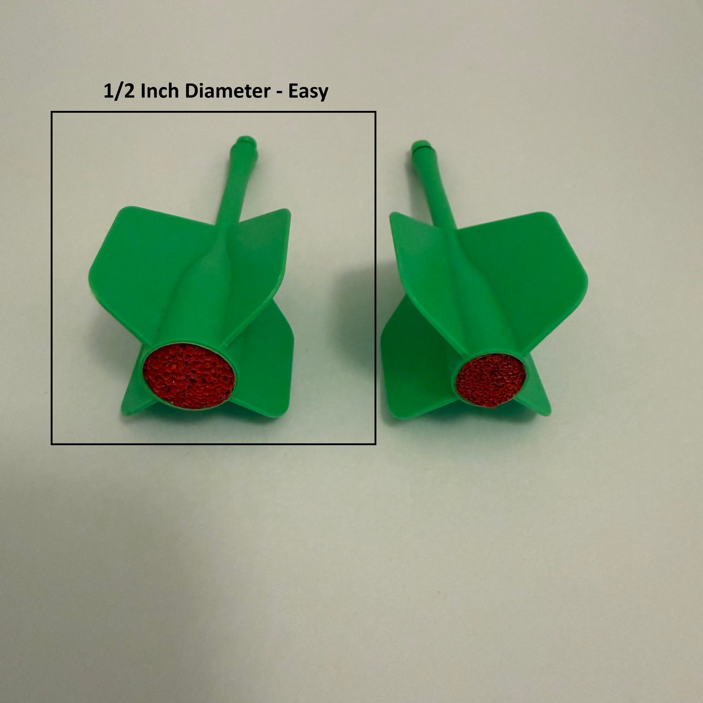 Robinhood Darts - 3 Flights with extra foam inserts - 1/2 inch (Easy)