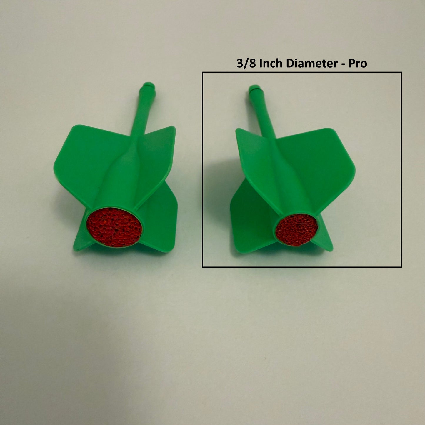 Robinhood Darts - 3 Flights with extra foam inserts - 3/8 inch (Pro Version)