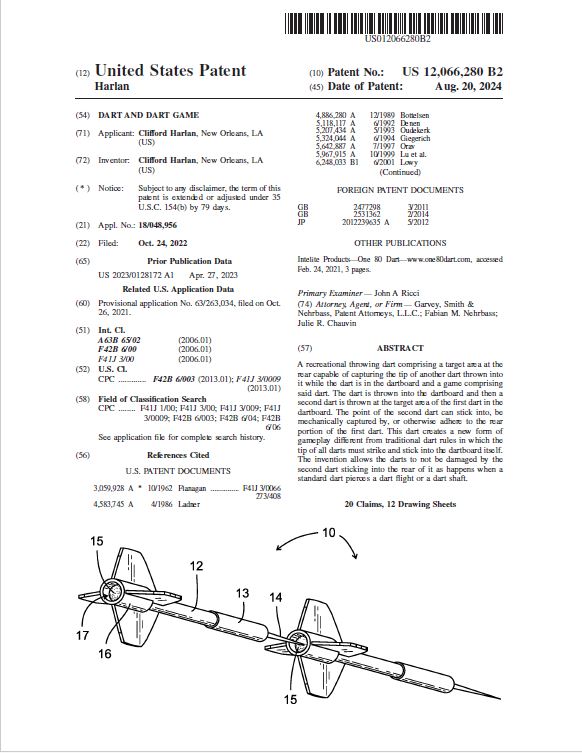 Officially Patented!