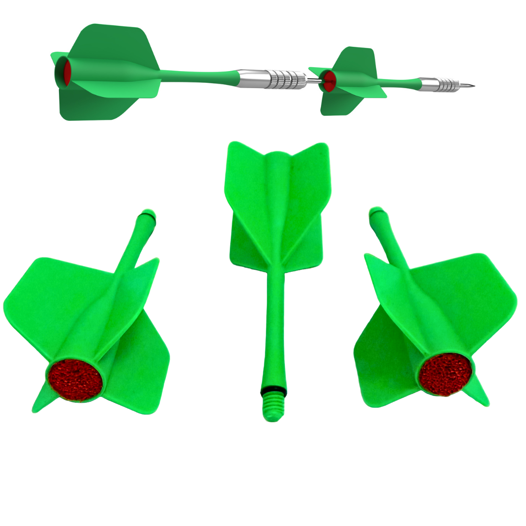 Robinhood Darts - 3 Flights with extra foam inserts - 1/2 inch (Easy)